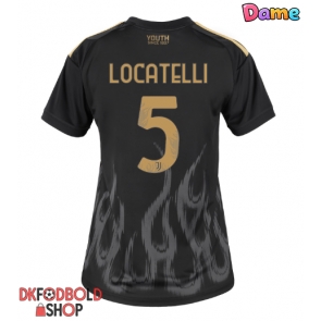 Juventus Manuel Locatelli #5 Tredje trøje Dame 2026-27 Kort ærmer Juventus Manuel Locatelli #5 Tredje trøje Dame 2026-27 Kort ærmer